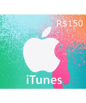 iTunes BRL 150 Card BR Key 